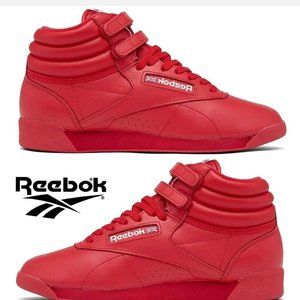 Reebok Freestyle Hi 5411 LTD Women Casual Retro Shoe red